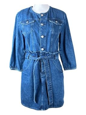 HUDSON JEANS denim mini dress